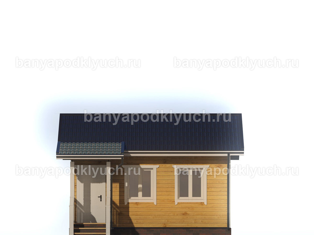 Баня из бруса 6x4 м Баня из бруса 6x4 м