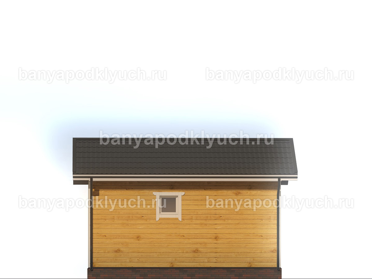 Баня из бруса 6x3 м Баня из бруса 6x3 м