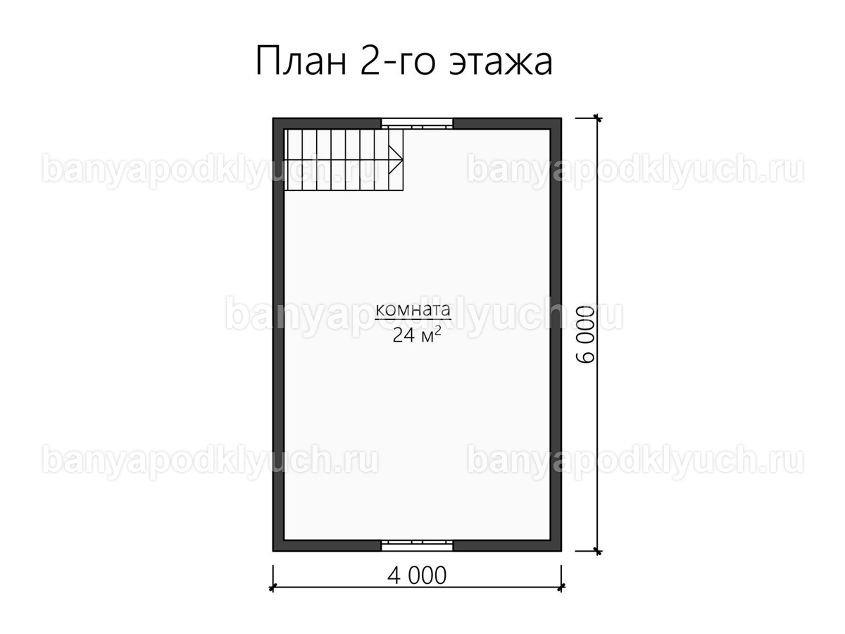 Баня из бруса 6x6 м Баня из бруса 6x6 м