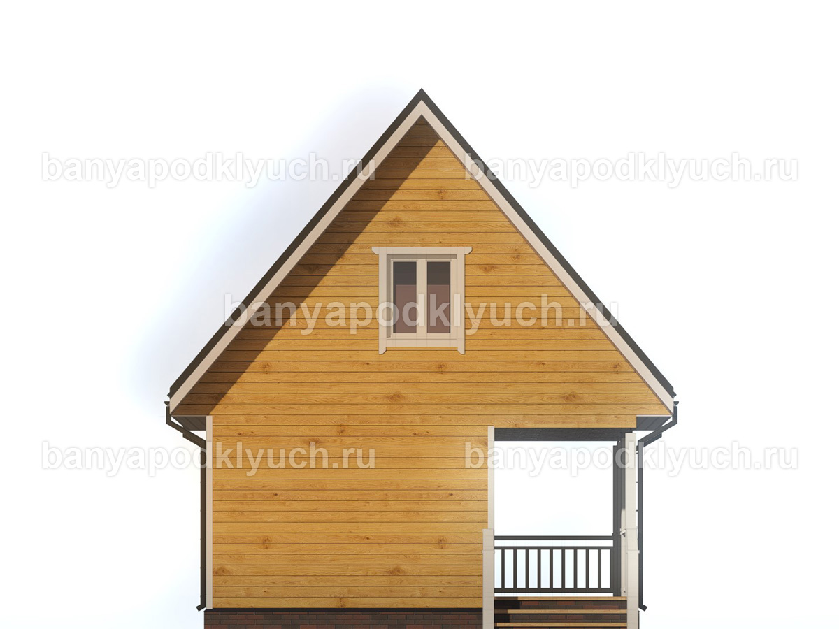 Баня из бруса 6x6 м Баня из бруса 6x6 м