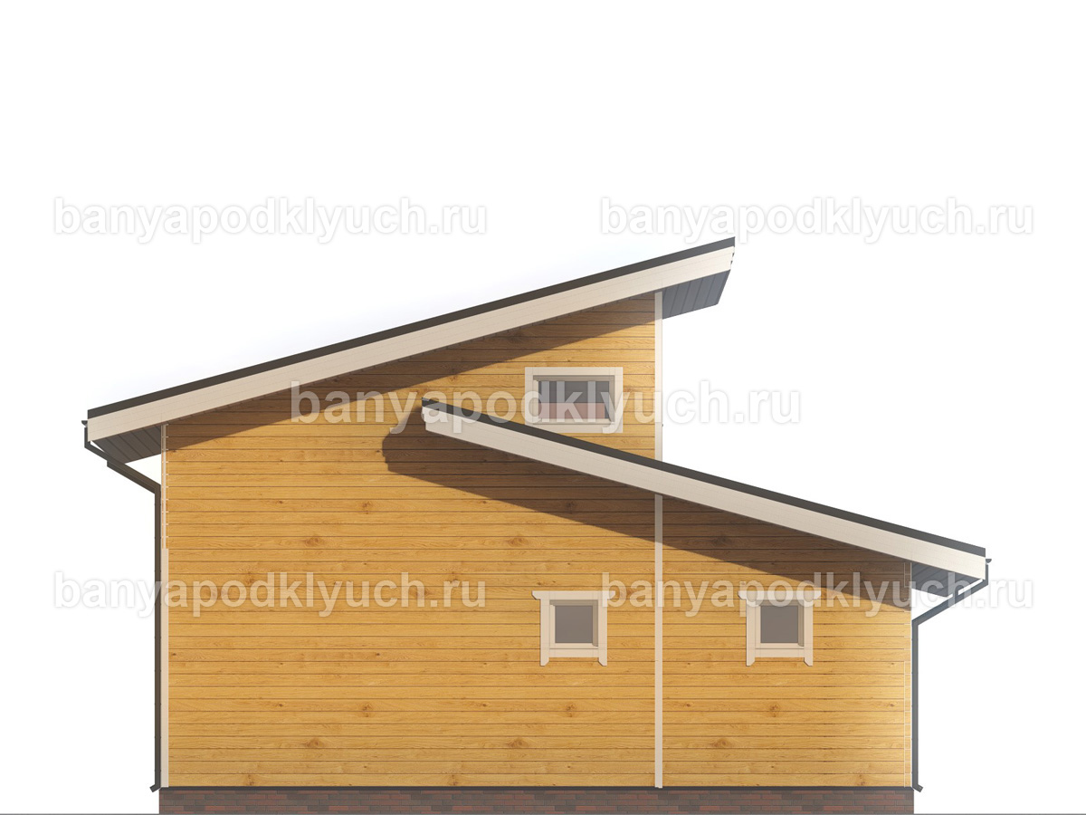 Баня из бруса 9x9 м Баня из бруса 9x9 м