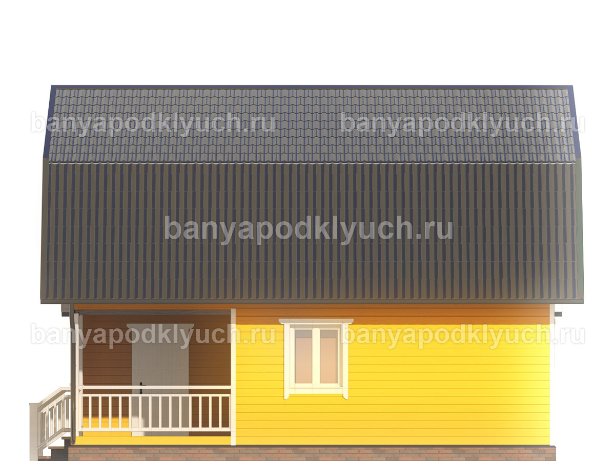 Каркасная баня 9x6 м Каркасная баня 9x6 м