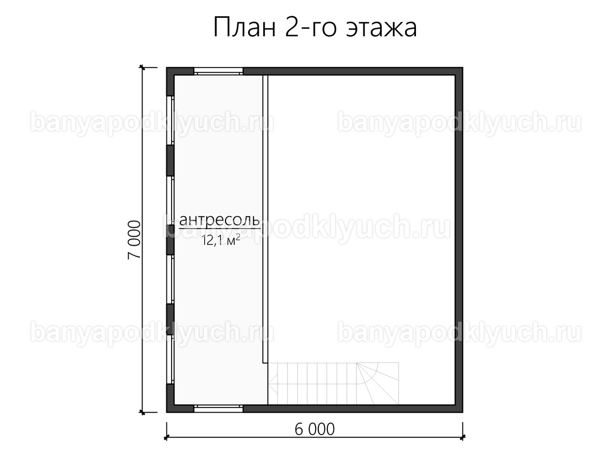 Каркасная баня 9x9 м Каркасная баня 9x9 м