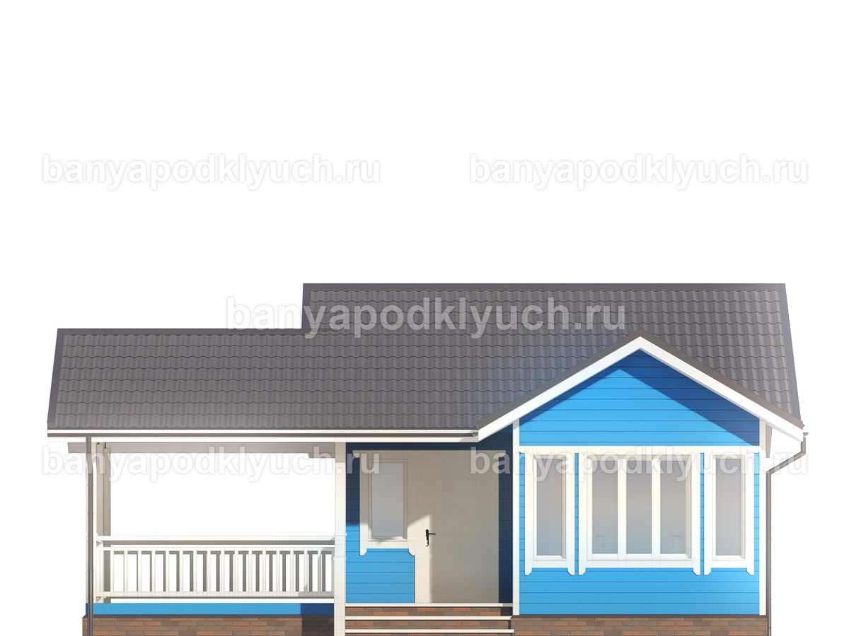 Каркасная баня 9.5x7 м Каркасная баня 9.5x7 м