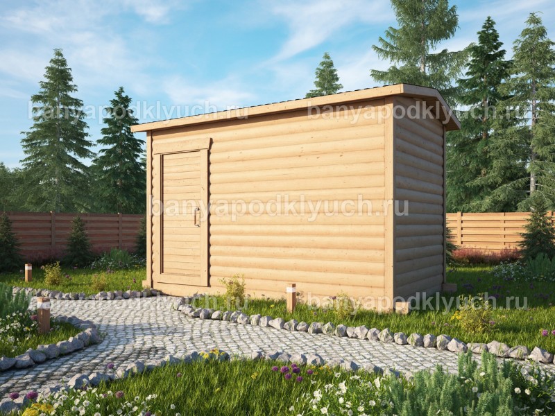 Баня мобильная